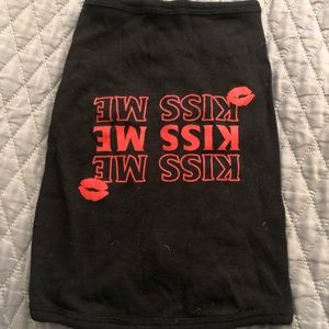 The Cure band dog shirt